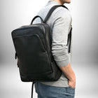 Sac à dos cuir homme noir - Sophistication et praticité - Cornershop® | Sacs à Dos pour Homme — vue 5