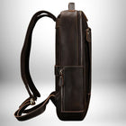 Sac à dos homme en cuir Crazy Horse - Un style vintage pour un confort moderne - Cornershop® | Sacs à Dos pour Homme — vue 2