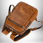 Sac à dos homme tendance en cuir Crazy Horse - Un style unique et intemporel - Cornershop® | Sacs à Dos pour Homme — vue 5