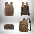 Sac à Dos Cuir Vintage Homme - Voyagez dans le Temps avec Style - Cornershop® | Sacs à Dos pour Homme — vue 5