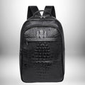 Sac à Dos en Cuir Crocodile Hommes Élégant et Moderne