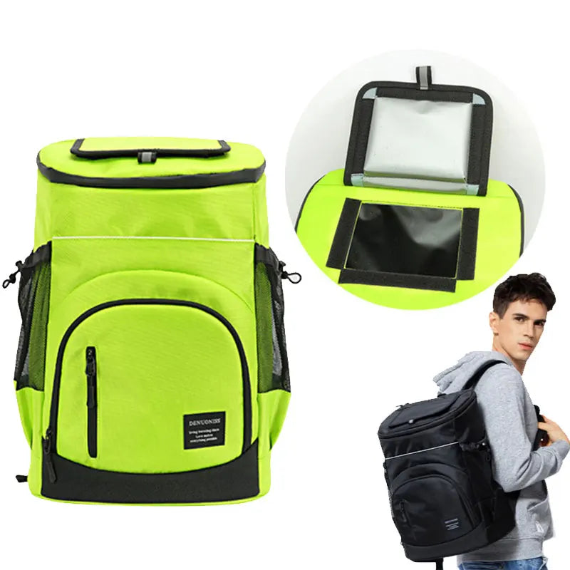 Sac à dos thermique 20L - Conservation optimale des aliments en déplacement