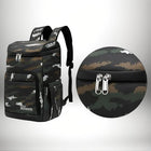 Image d'un sac a dos thermos de camouflage. — vue 5