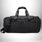 Un grand sac sport noir pour le voyage ou le sport avec des poignées de transport et une bandoulière.
— vue 8