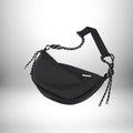 Petit sac de sport homme - Banane imperméable légère avec compartiments multiples