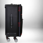 Une valise cabine noire, avec un compartiment extensible d'une largeur de 5cm, parfaitement adaptée aux exigences d'easyjet 56x45x25 — vue 2