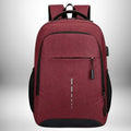 Sac à dos ordinateur homme rouge - Fonctionnalité et style en un
