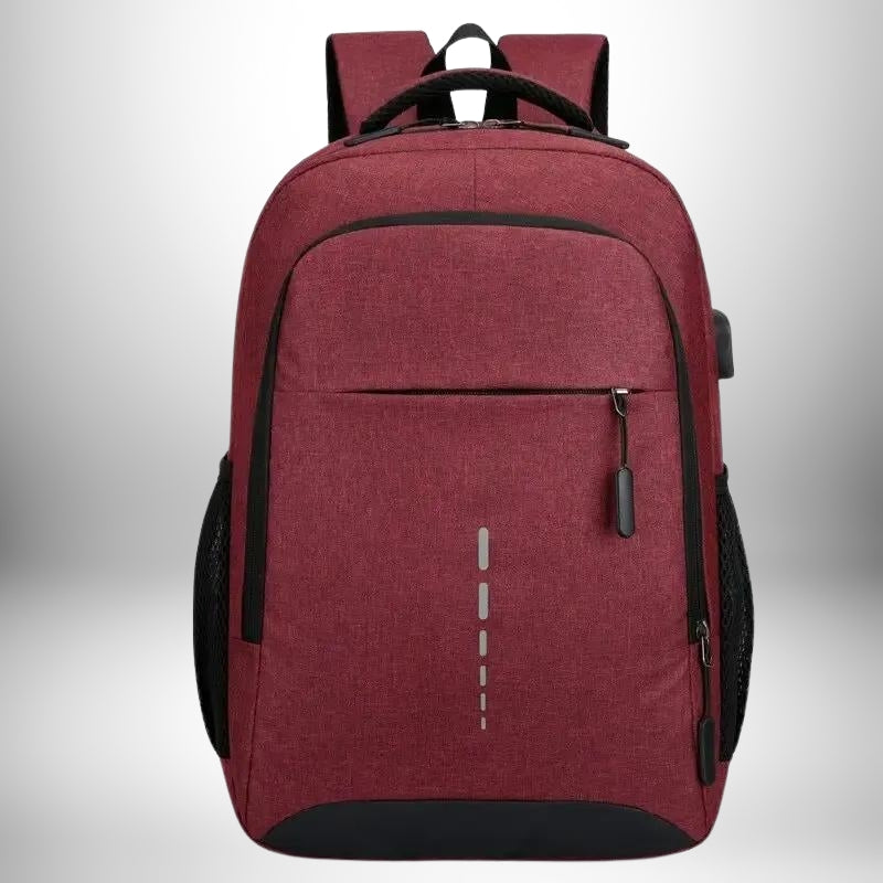 Sac à dos ordinateur homme rouge - Fonctionnalité et style en un - Cornershop® | Sacs à Dos pour Homme