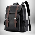 Sac à Dos Cuir Homme Style Décontracté - Capacité et Praticité