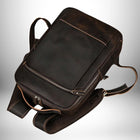 Sac à dos homme en cuir Crazy Horse - Un style vintage pour un confort moderne - Cornershop® | Sacs à Dos pour Homme — vue 5