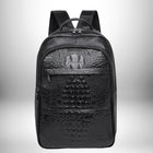 Sac à Dos en Cuir Crocodile Hommes Élégant et Moderne - Cornershop® | Sacs à Dos pour Homme — vue 1