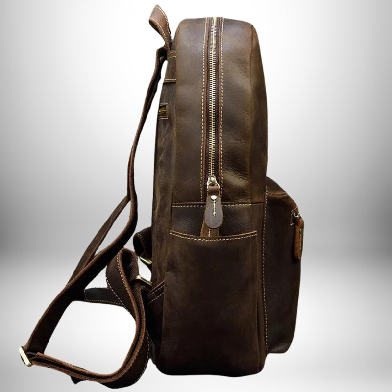 Sac à dos en cuir homme - L'alliance parfaite du style et du fonctionnel - Cornershop® | Sacs à Dos pour Homme