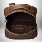 Sac à dos en cuir homme marron vintage - Cornershop® | Sacs à Dos pour Homme — vue 3