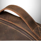 Sac à dos en cuir homme marron vintage - Cornershop® | Sacs à Dos pour Homme — vue 5