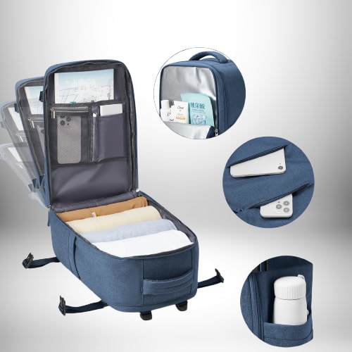 Sac à Dos Ergonomique | Anti-Douleurs & Format Cabine Ryanair