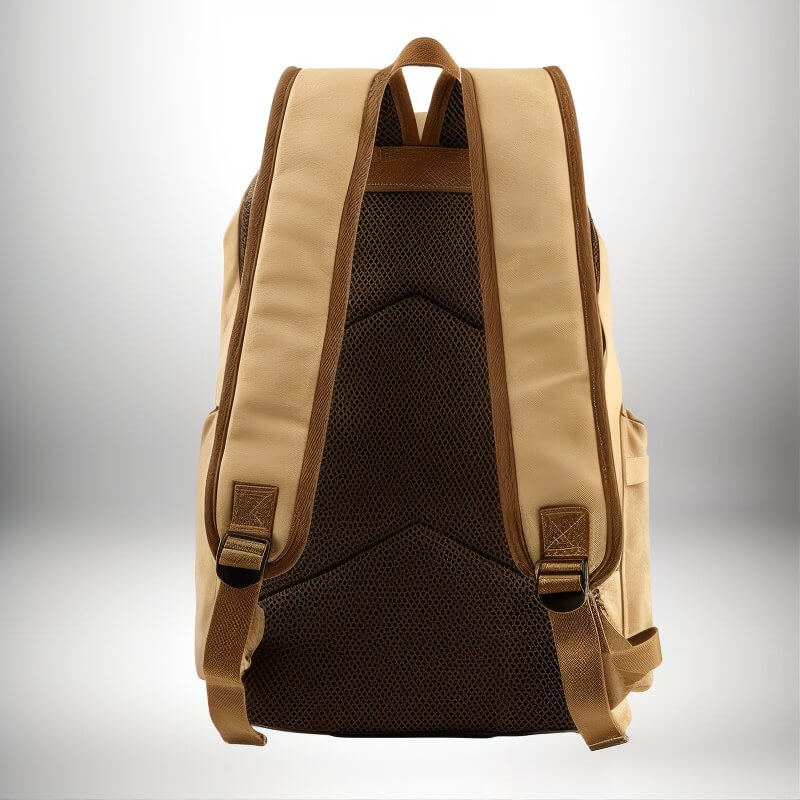 Sac à dos coton - Grand modèle toile pour ordinateur portable et études