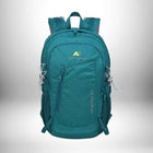 A teal and black backpack with the word "ADVANCE 20" printed on the side. — vue 5