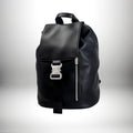 Sac a dos metal - Modèle en cuir métallisé format bucket grande capacité