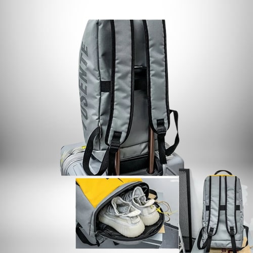 Sac à dos de foot avec compartiment chaussure - Grand sac sport waterproof 56-75L