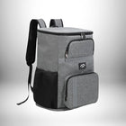 Un sac à dos pique-nique gris sur fond blanc.
 — vue 6