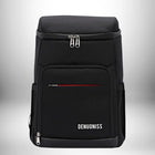 Sac à dos noir avec le mot-clé ""DENUONISS"" écrit en blanc en bas. — vue 6