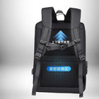 Image d'un sac a dos noir, le dos est conçu pour un confort optimal, avec des sangles réglables et une zone de soutien au dos, potentiellement pour améliorer l'expérience de jeu avec un possible sac a dos jeu video​. — vue 5
