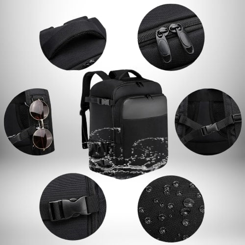 Sac à dos pour ordinateur portable 15.6 pouces - Pratique et élégant pour professionnels en déplacement