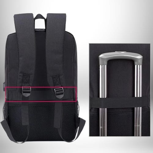 Sac à dos skate - Compartiments multiples pour planche et ordinateur 15,6"
