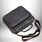 Image d'un sac bandoulière homme cuir souple​
 — vue 4