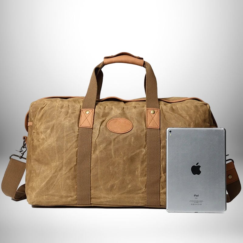 Grand bagage à main 56x45x25 - Sac toile militaire résistant à l'eau avec multiples compartiments